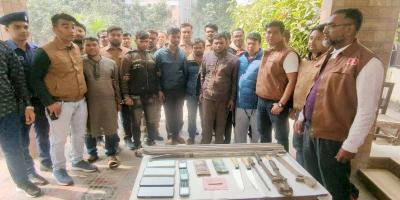 মুন্সীগঞ্জে ডাকাতির মামলায় ৭ ডাকাত সদস্য গ্রেপ্তার